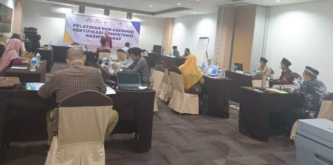 LSP BWI Dan Bank Mega Syariah Gelar Pelatihan Dan Sertifikasi