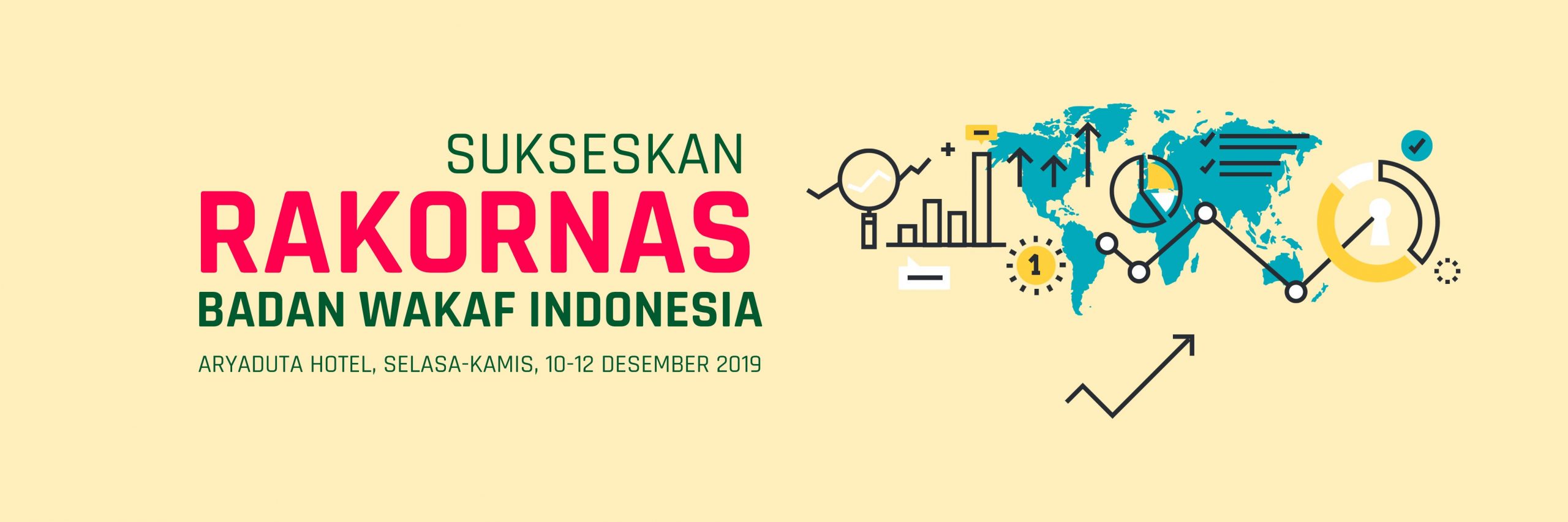 Sukseskan Rakornas Badan Wakaf Indonesia