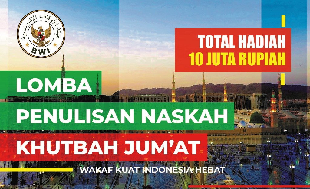 Flyer Lomba Penulisan Naskah Buku Khutbah BWI 2020