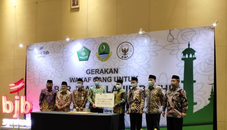 Bumingkan Wakaf Tunai, BWI Gelar Lauching di Jabar