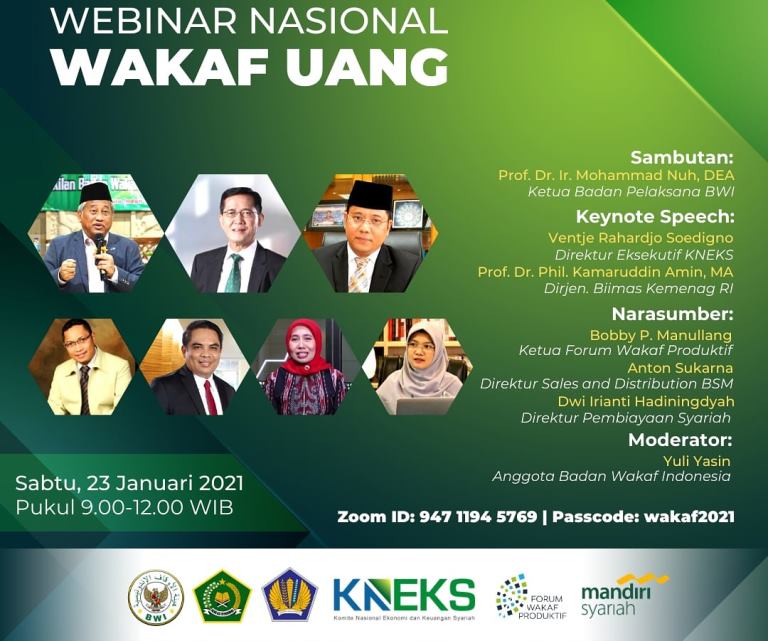 Materi Webinar Gerakan Nasional Wakaf Uang