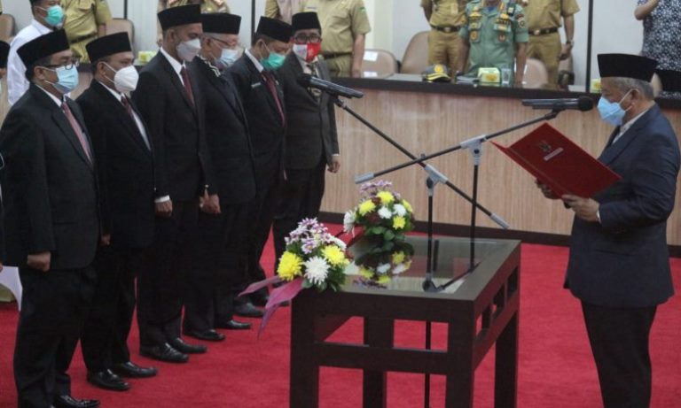 Lantik BWI Prov. SUMSEL, Prof. Mohammad Nuh Ajak Pemangku Kebijakan Berwakaf