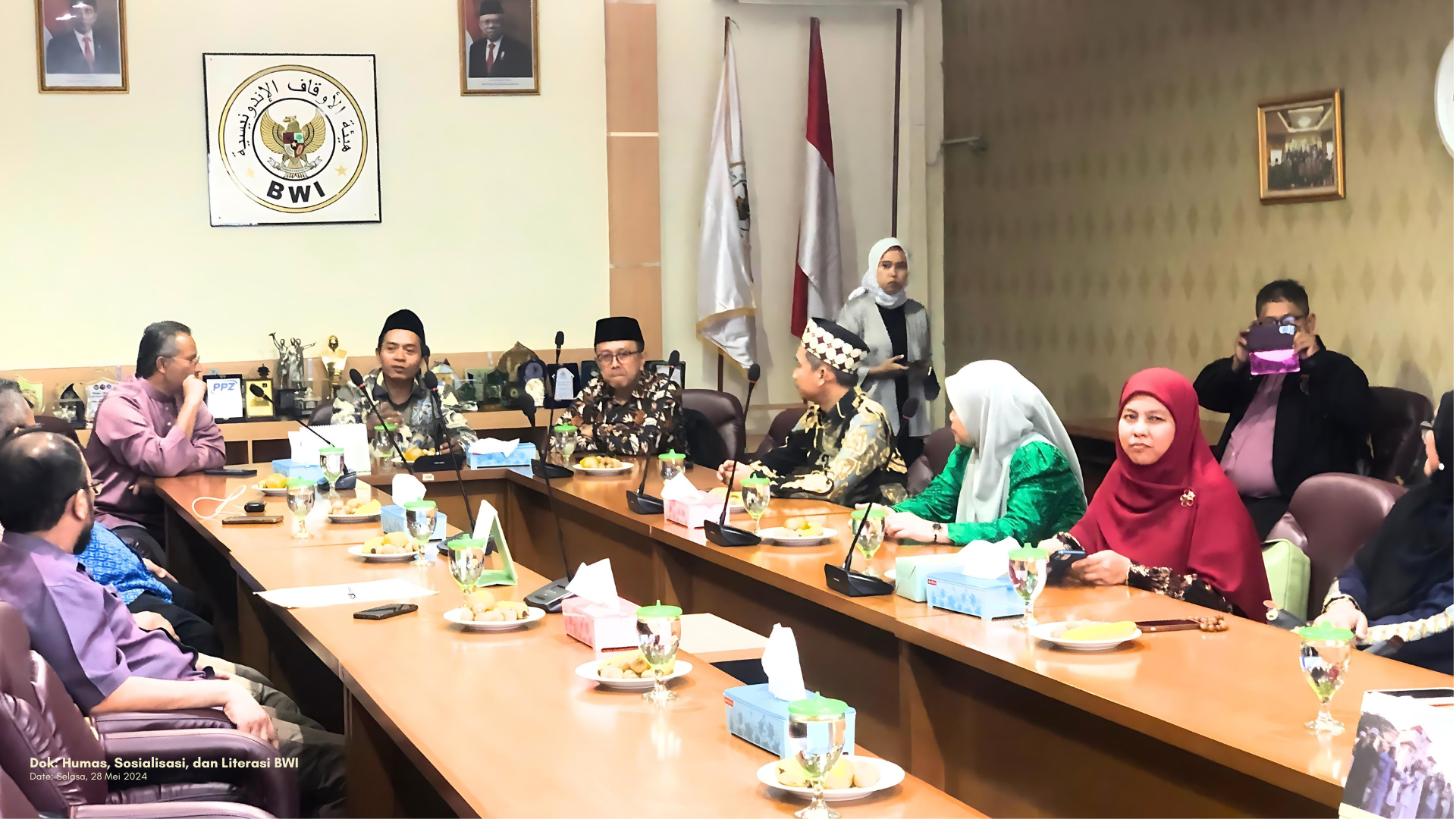 Pertemuan Badan Wakaf Indonesia dengan Delegasi Bank Pembangunan Malaysia Berhad: Berbagi Pengalaman dan Pengetahuan dalam Pengelolaan Wakaf