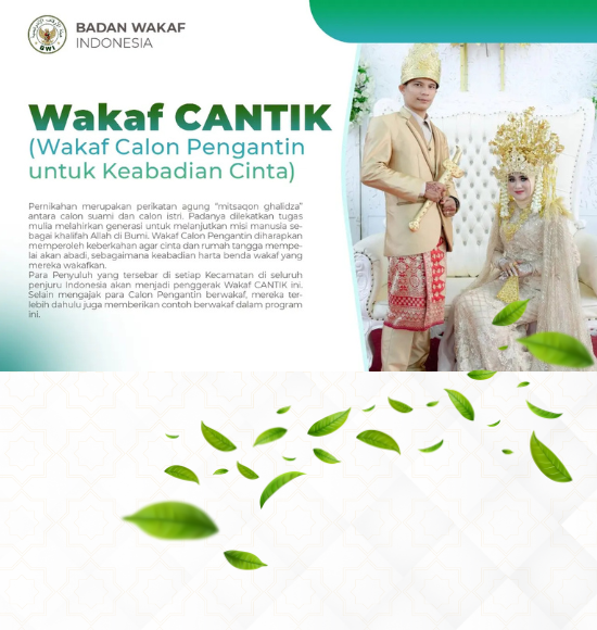 Wakaf Calon Pengantin (Cantik)