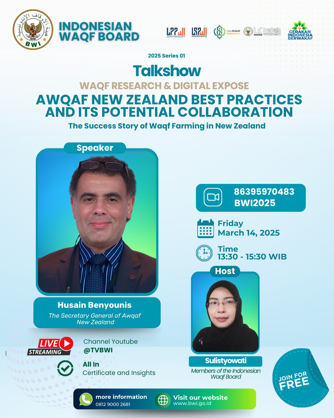 Materi Talkshow Waqf Research & Digital Exposer 2025 Seri 01