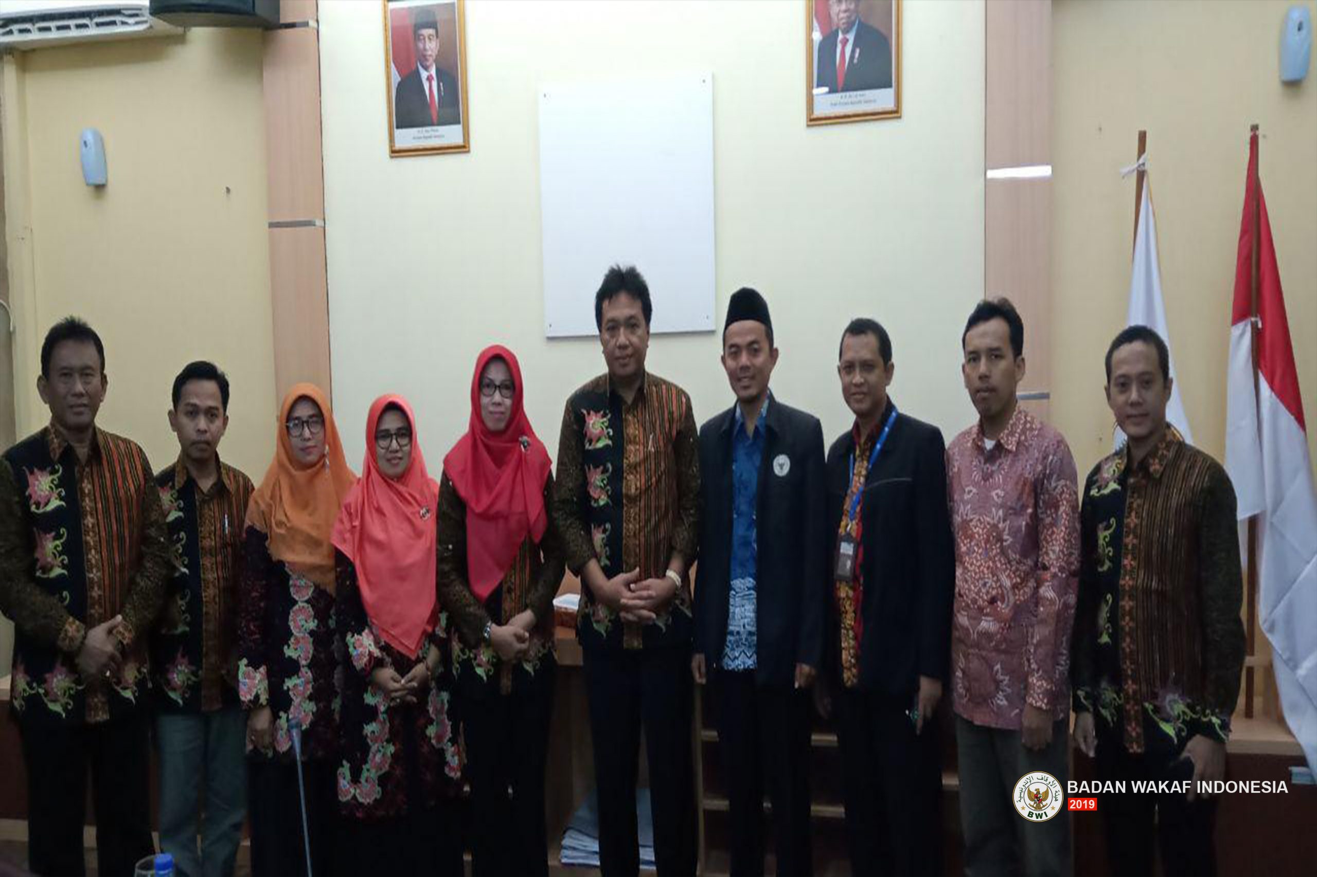Badan wakaf Indonesia Terima Kunjungan Perwakilan Pengurus Kabupaten Jepara
