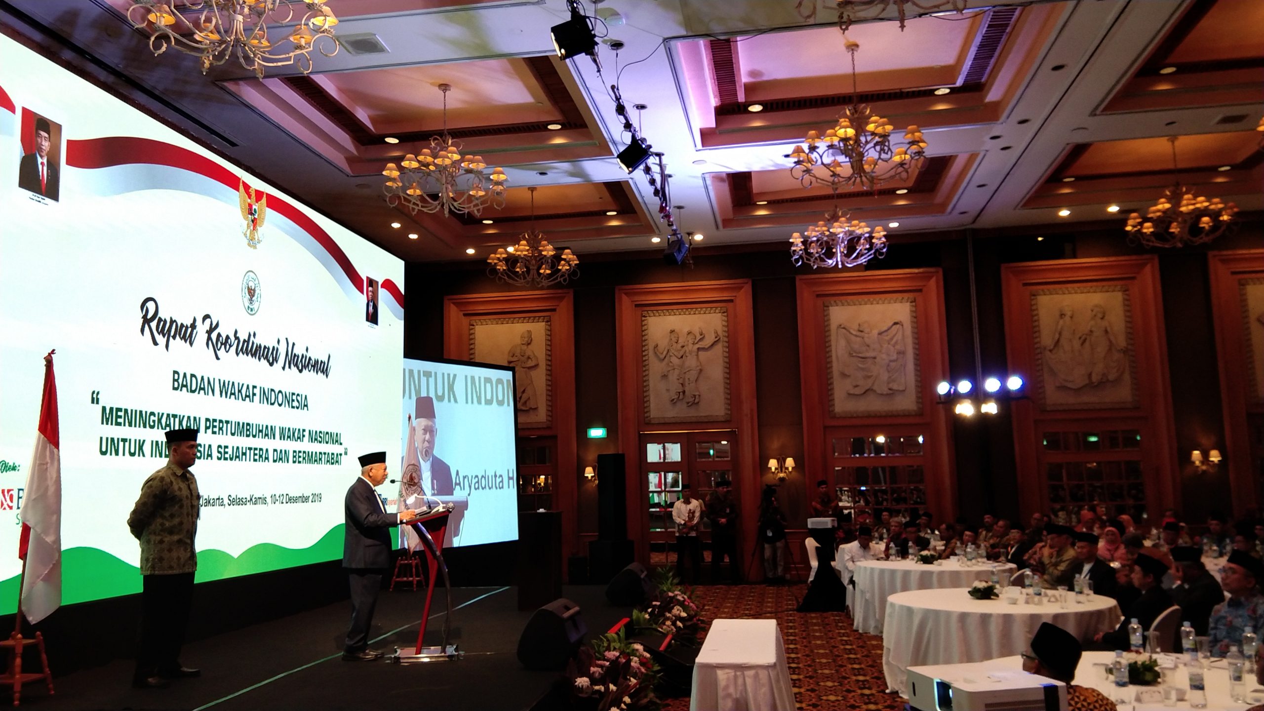 Wakil Presiden RI Buka Acara Rakornas Badan Wakaf Indonesia