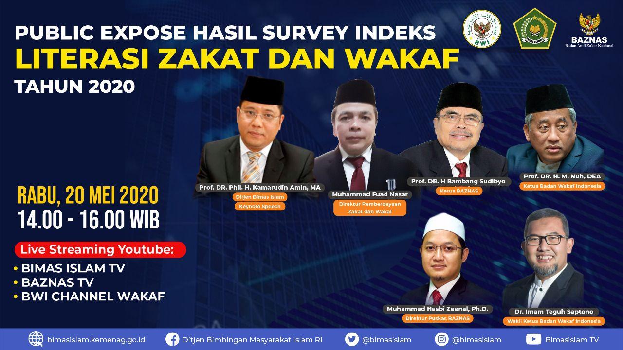 Pers Release Public Expose Indeks Literasi Zakat dan Wakaf