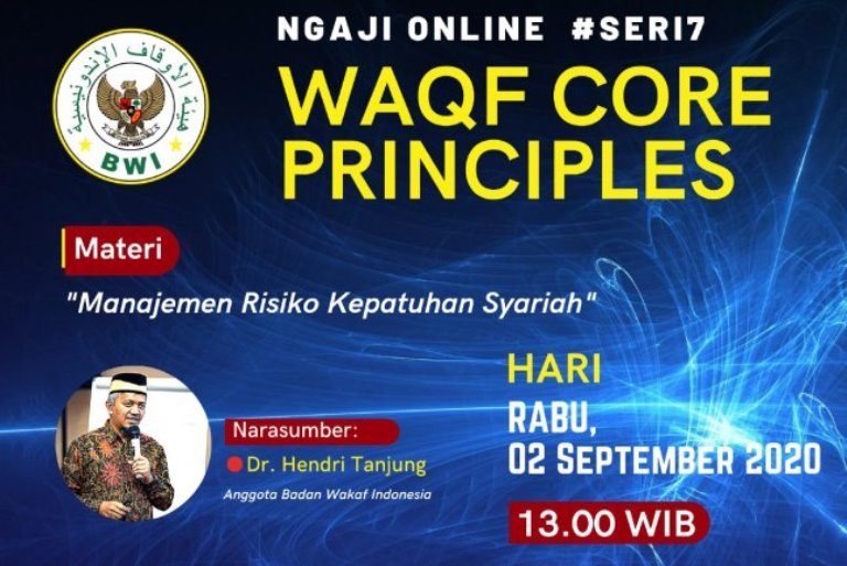 Materi Waqf Core Principles #Seri7