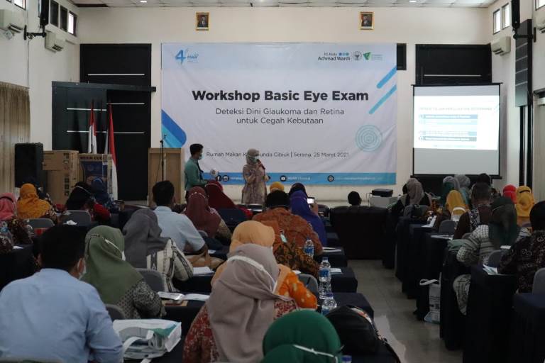 RS Mata Wakaf Achmad Wardi Gelar Workshop untuk Puskesmas se-Kabupaten Serang