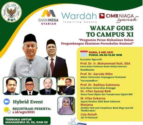 Materi Wakaf Goes TO Campus Virtual 2021 - Badan Wakaf Indonesia | BWI ...