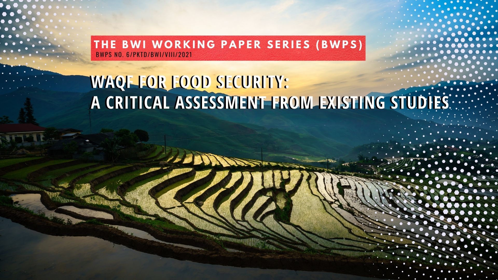Waqf for Food Security:  A Critical Assessment from Existing Studies – BWPS No. 6 2021