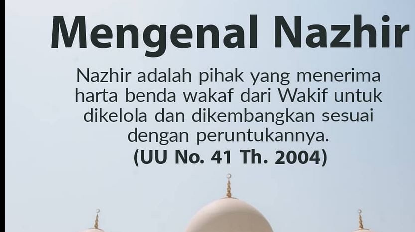 Syarat Menjadi Nazhir