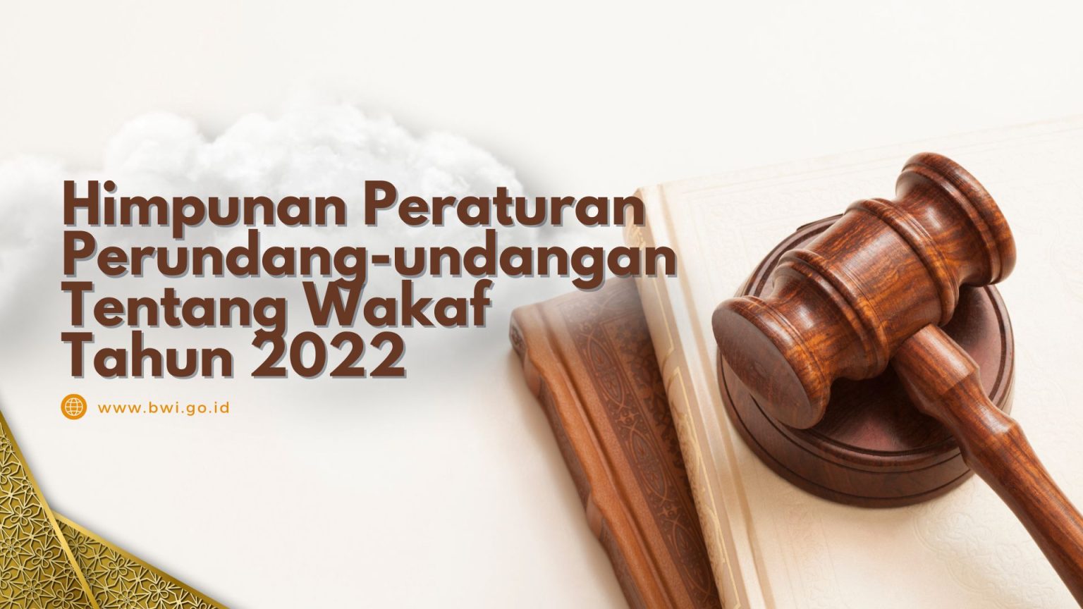 Himpunan Peraturan Perundang Undangan Tentang Wakaf Tahun 2022 Badan