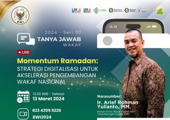 Tanya Jawab Wakaf Online Seri 2 2024: Strategi Digitalisasi Untuk ...