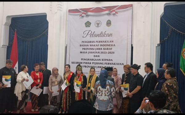 Prof NUH Lantik BWI Perwakilan  Jawa Barat