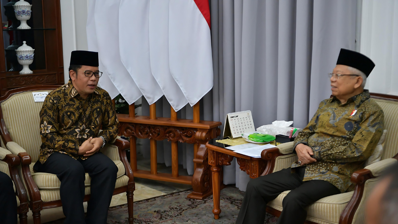 Pimpinan BWI Audiensi, KH. Ma’ruf Amin: Gerakan Indonesia Berwakaf Jangan Hanya di Tingkat Nasional
